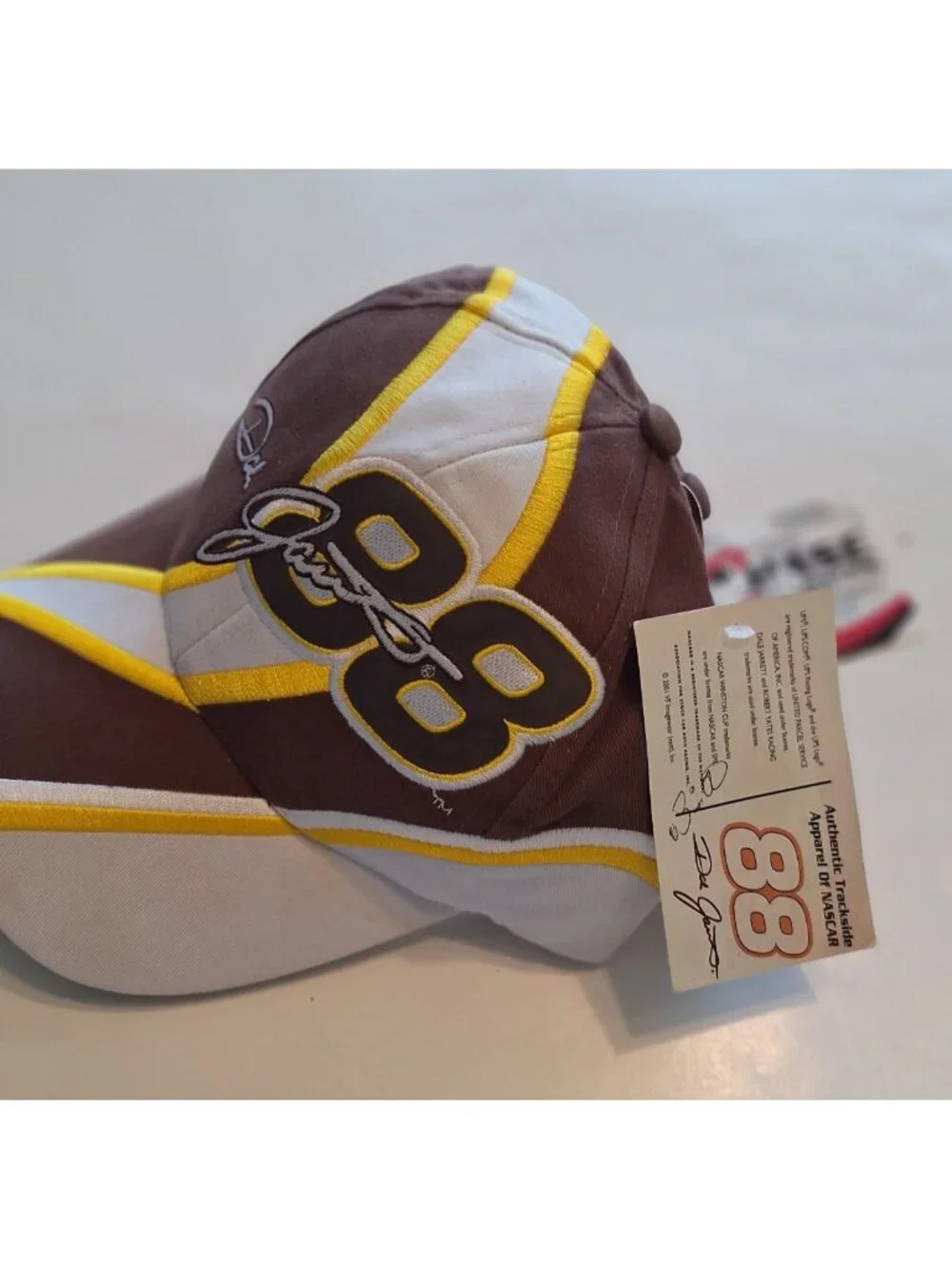 Dale Jarrett UPS #88 Chase Authentics Hat   NASCAR Racing RYR New Lot Of Two
